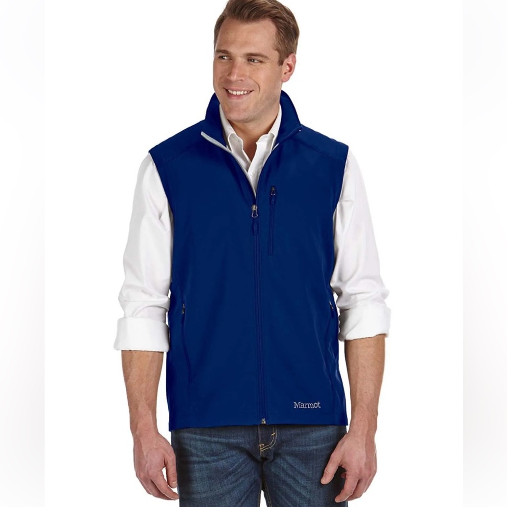 Brand New Marmot Men's Blue Vest